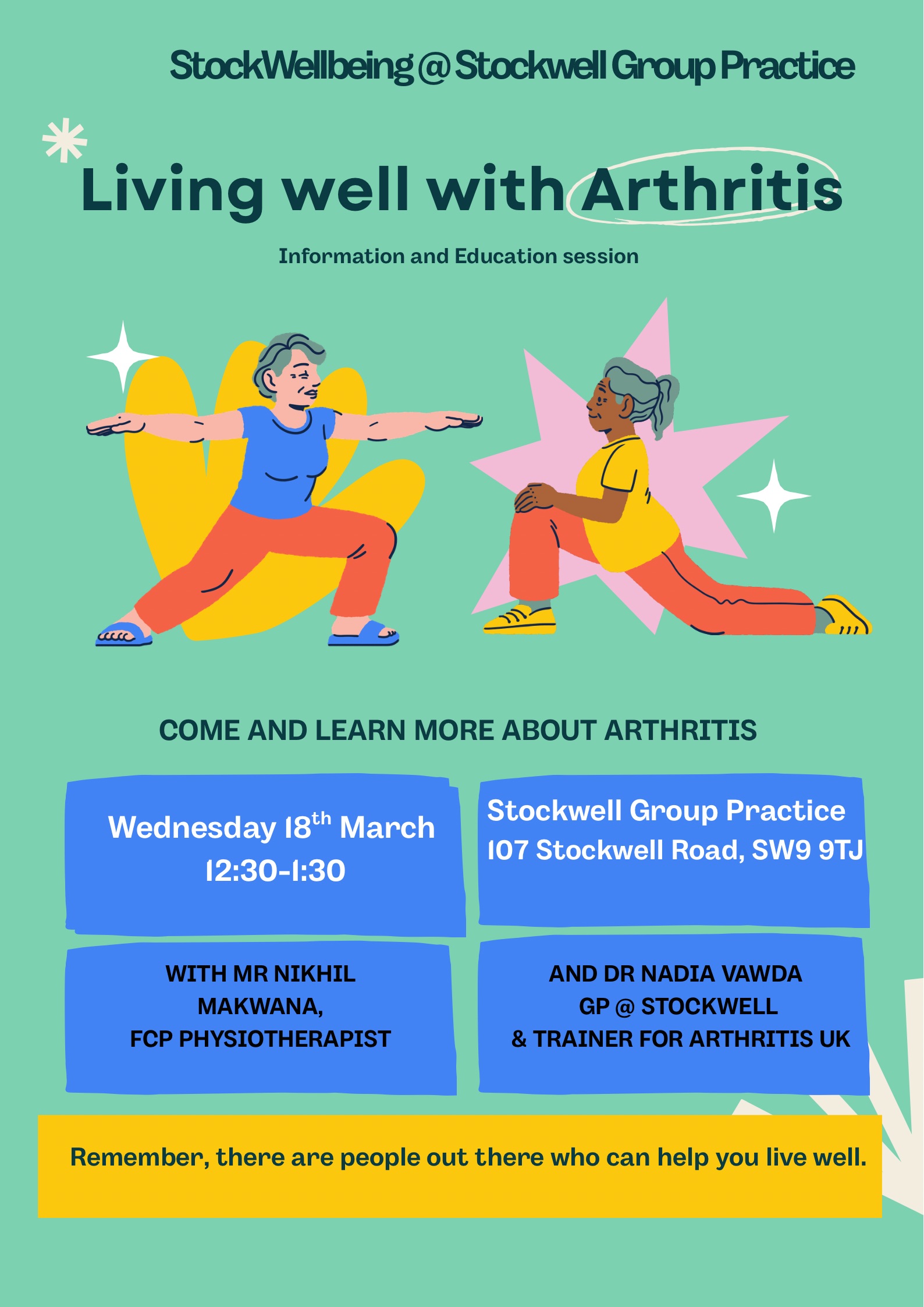 Living well with Arthritis